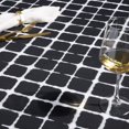 thumbnail image 5 of Mainstays Shibori Fabric Tablecloth, Black, 5 of 5