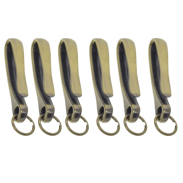 Llavero de anzuelo japonés Zulema 6 uds de aleación para manualidades DIY bronce