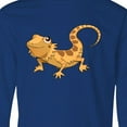 thumbnail image 4 of Inktastic Cute Smiling Bearded Dragon Long Sleeve Youth T-Shirt, 4 of 5