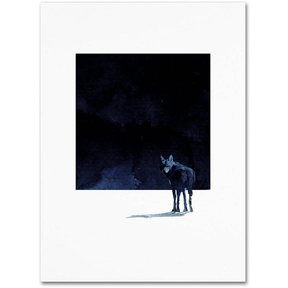 Trademark Fine Art 'I'm Going Back' Canvas Art by Robert Farkas