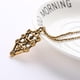 thumbnail image 2 of Collar de 1 pieza con colgante de 7 piedras, collar de oro, regalo para, 2 of 9