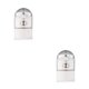 thumbnail image 4 of Cateissary trituradora de pastillas multifuncional 3 en 1 divisor de pastillas pequeña caja divisora ​​de medicinas divisor de pastillas para pastillas blanco 2piezas Cateissary CBP209703, 4 of 6