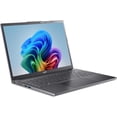 thumbnail image 2 of acer 2025 Laptop | Aspire 14 | 14" 1920x1200 Touch IPS | Intel-8 Core Ultra 7 258V | 32GB LPDDR5 | 1TB SSD | Windows 10 Home | Wi-Fi 6E - BT 5.3 - Backlit KB - 1080p FHD Camera - Steel Gray, 2 of 5