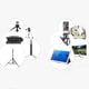 thumbnail image 4 of DC5V 16.7W Luz de relleno Lámpara de la cámara Selfie alimentada por USB Brillo ajustable Regulable Abanopi Lámpara de cámara Selfie, 4 of 7