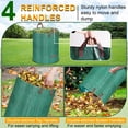 thumbnail image 4 of Fabulas Reusable Yard Waste Bags, 32 Gallons 4 Packs Lawn and Leaf Bags Heavy Duty with 4 Handles, Collapsible Yard Waste Containers Camping Yard Recycling Bag for Leaves Grass Clippings, 4 of 6