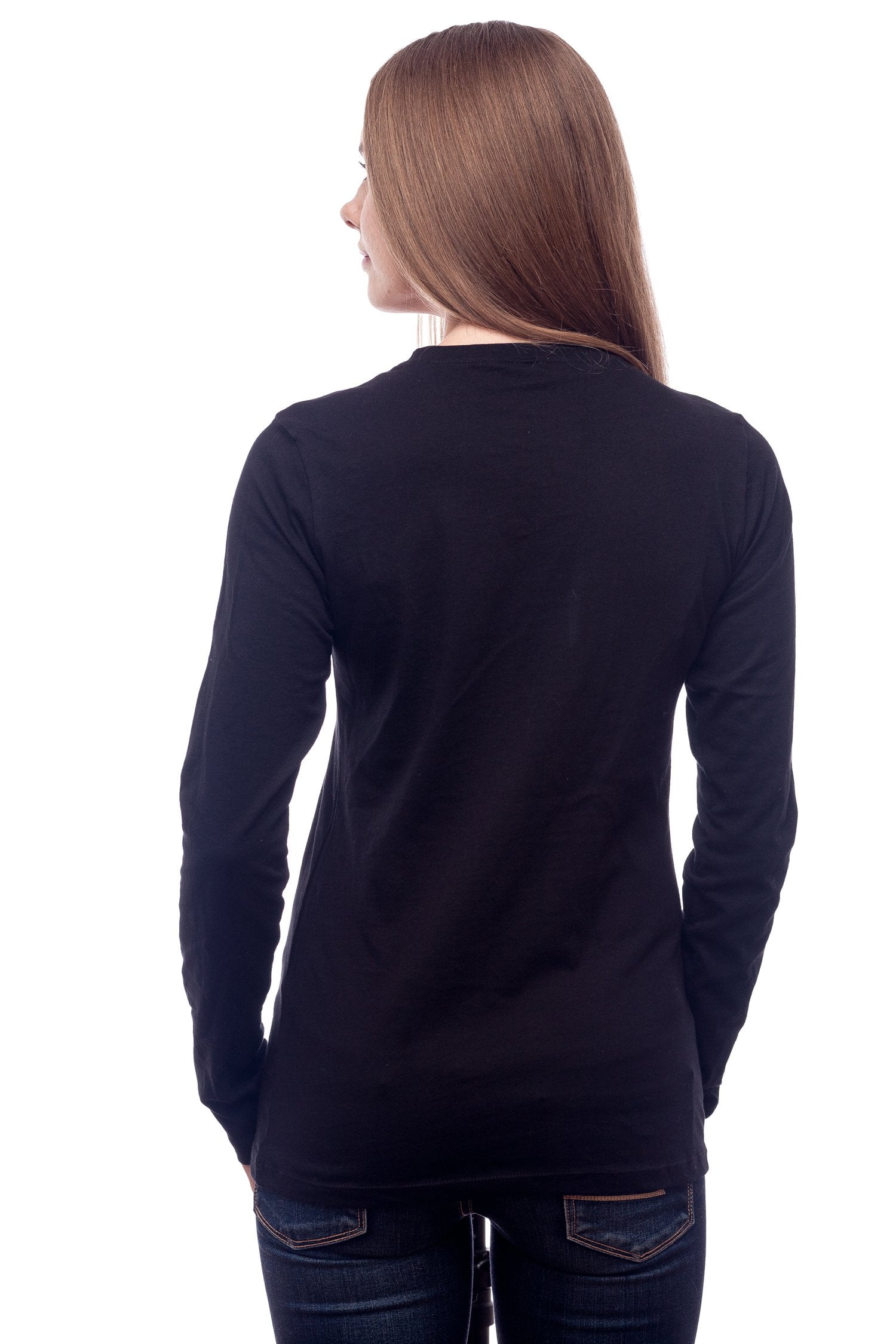 Women's Thick Crewneck Long Sleeve T-Shirt