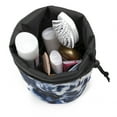 thumbnail image 3 of Jadyn Cosmetic Cinch Compact Travel Makeup Bag and Cosmetic Organizer (Tie Dye), 3 of 6