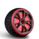 thumbnail image 2 of Abdominal Exercise Roller Double Wheel Abdomen Training Roller Mute Abdominal Wheel Sports Accessory for Man Woman (Black), 2 of 3