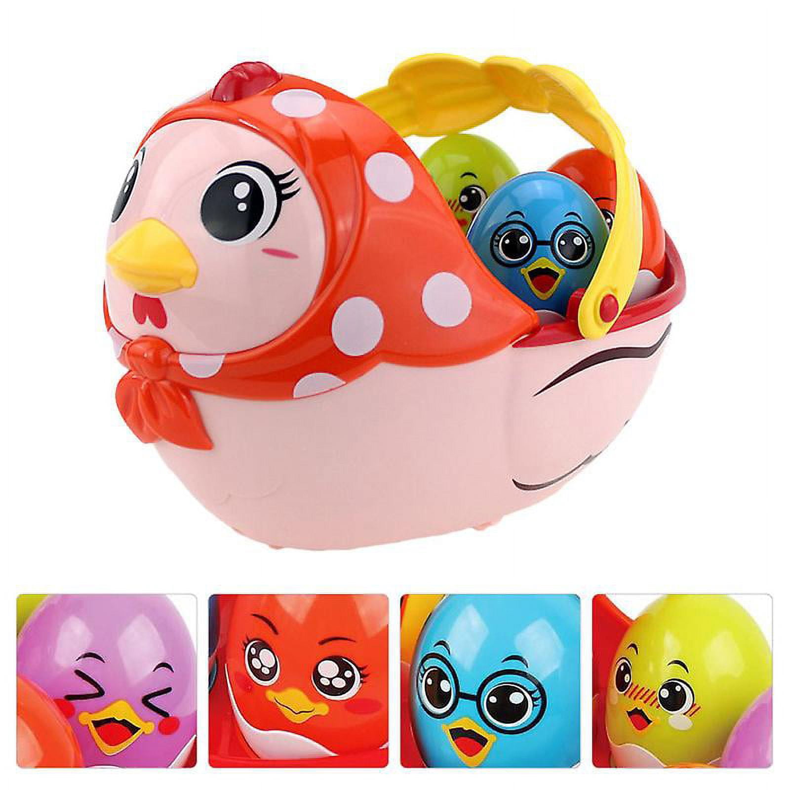 1set Easter Eggs Hen Basket Toys