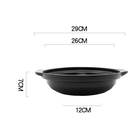 

Livesture High temperature resistant shallow casserole QP26 without lid