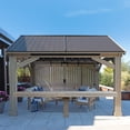 thumbnail image 2 of Yardistry 16' x 14' Timber Frame Wood Counter, 2 of 5