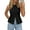 Black, variant on Womens Vests Top Trendy Spring Sleeveless Blazer Suit Summer Business Casual Work Button Down Waistcoat