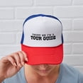 thumbnail image 6 of CafePress - Trust Me I'm A Tour Guide - Adjustable Unisex Printed Trucker Hat with Mesh Back, 6 of 10