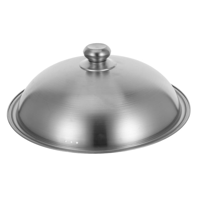 GOOHOCHY Tapa de sartén de acero inoxidable Tapa de olla multifunción Tapa de sartén redonda Suministro de cocina