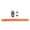 Orange[cite: 1], variant on Xirurus Smart Bracelet 24H Sleep Tracking 127 Sports Modes Water Proof Fitness Tracker Band with Call Reminder Alarm Clock Camera Control For Running Pink[cite: 1]