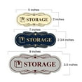 thumbnail image 5 of Designer Storage (Box) Sign (Brushed Silver) - Large, 5 of 5