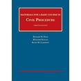 thumbnail image 1 of Pre-Owned Materials for a Basic Course in Civil Procedure (University Casebook Series) (Hardcover) 1634593103 9781634593106, 1 of 1