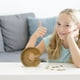 thumbnail image 1 of Lata de ahorro de madera con letras en inglés y cristal transparente., 1 of 6