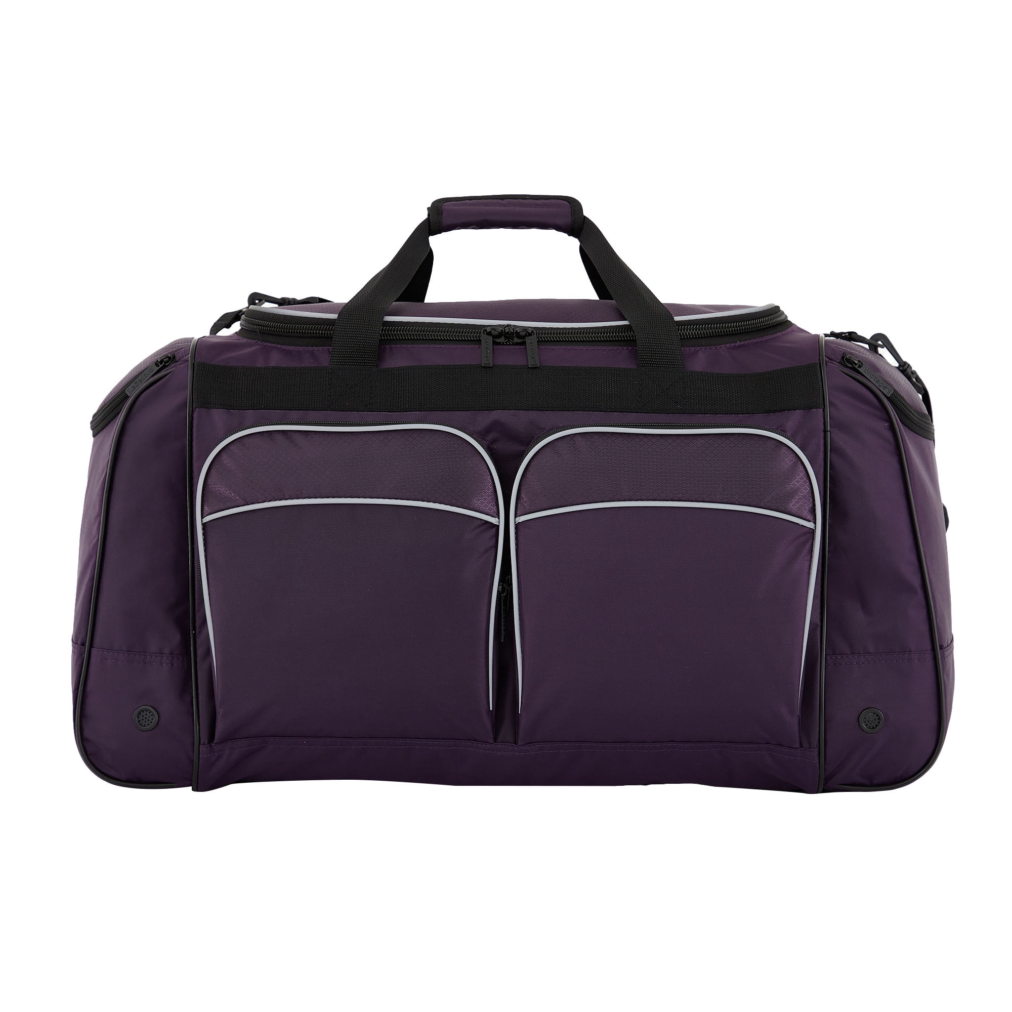 Protege Jumbo 28" Sport Duffel Bag for Travel, Purple