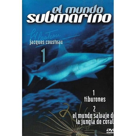 The Undersea World of Jacques Cousteau: Sharks / Savage Worlds of the Coral Jungle [ NON-USA FORMAT, PAL, Reg.0 Import - Spain ]