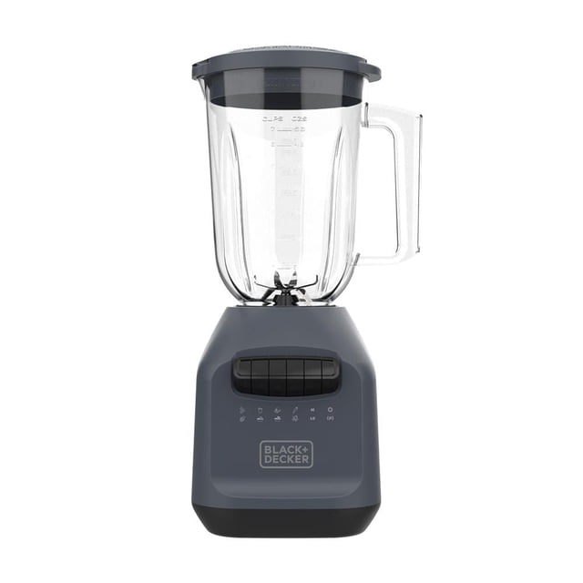 Licuadora Black+Decker Ice Crush con 8 Velocidades 1.65L Gris