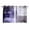 purple, variant on Navy Blue Grey Kitchen Curtains Short 45 Inch Length, Modern Ombre Oil Painted Abstract Art Grommet Top Bedroom Living Room Curtains, Light Filtering Cafe Curtain Drapes 2 Panels Set 84''x45''