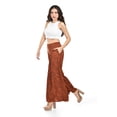 thumbnail image 2 of Pantalon palazzo animal print Roman Fashion /Juvenil, 2632 (Chedron print) naranja oscuro CH, 2 of 4