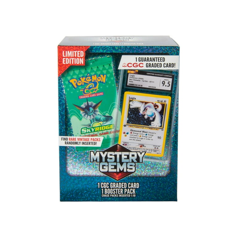 Pokémon Mystery Gems Limited Edition Value Box - Includes 1 Cgc