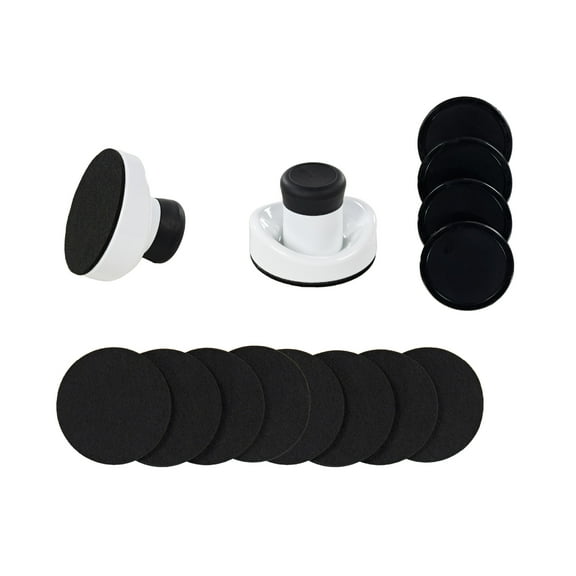MD Sports Air Hockey Accessories Set with Pushers, Pucks & Replacement Pads