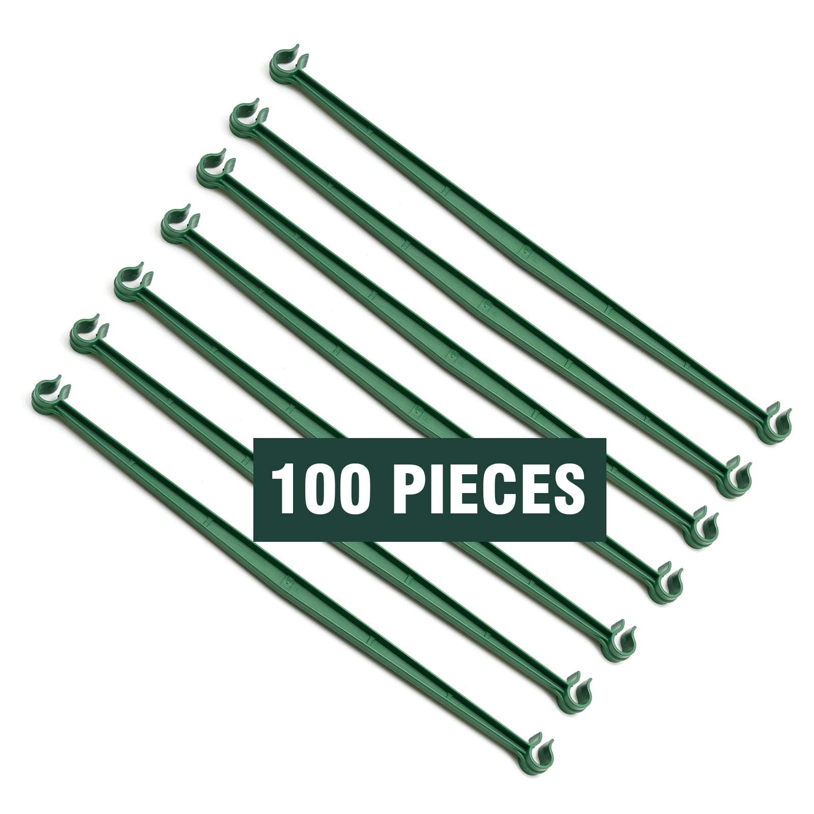 100PCS Stake Arms for Tomato Cage, 11.8 inches Expandable Trellis Connectors, Suitable for Tomatoes and Vegetables (No Stake, Bayonet Diameter: 11 mm)