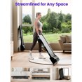 thumbnail image 5 of Chiccushion Auto Incline Treadmill, 3.5hp, 450 lbs, 0.6-6.8 mph Speed, 12 Percent Incline,Remote Control, Led Display & App Connect for Home Use, 5 of 8