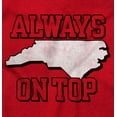 thumbnail image 2 of Always on Top North Carolina Pride Men's Graphic T Shirt Tees Brisco Brands M, 2 of 6