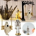 thumbnail image 3 of WHEANG On Swing 3D Cut / Cute Halloween Decor/ Halloween Wood Craft/ For / For Glowforge, 3 of 3