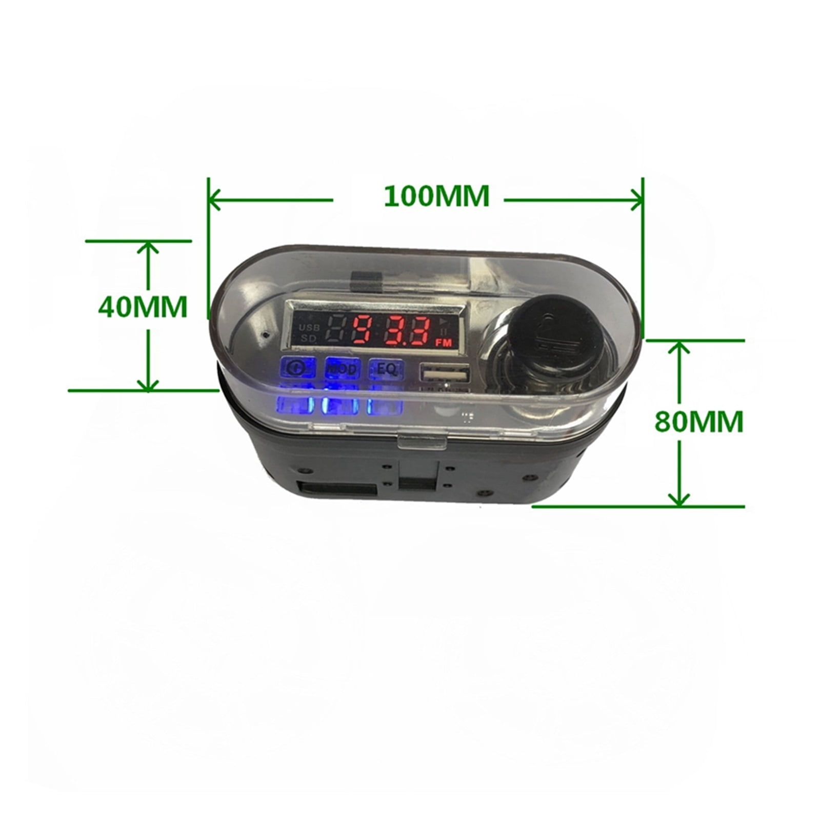 Motorcycle O Sound System Stereo Speaker Waterproof Motorbike Scooter FM Radio Bluetooth USB TF MP3 Music Player Kit ,Quality Sound