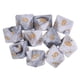 thumbnail image 2 of 10 Uds. Dados de 8 caras D8 dados poliédricos para juegos de dragones blanco Zulema Dado, 2 of 7