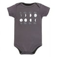 thumbnail image 5 of Hudson Baby Short Sleeve Bodysuits, 5-Pack, Newborn- 24 Months, 5 of 7