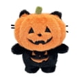thumbnail image 2 of Halloween Pumpkin Stuffed Doll, Multiple Styles Pumpkin Head Plush Character, Soft Toy Holiday Gift for Kids, Halloween Party Home Decor, Fall, 2 of 6