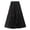 D285 Black, variant on Angala Ladies Skirts A Line Maxi Skirts Solid High Waist Summer Lightweight Soft Vacation Casual Pleated Womens Skirts Size One Size Black