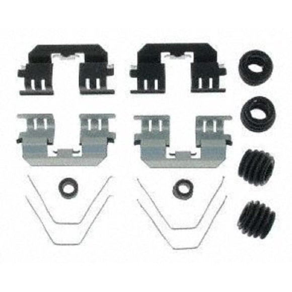 Carlson 13604Q Kit de herrajes para disco de freno trasero