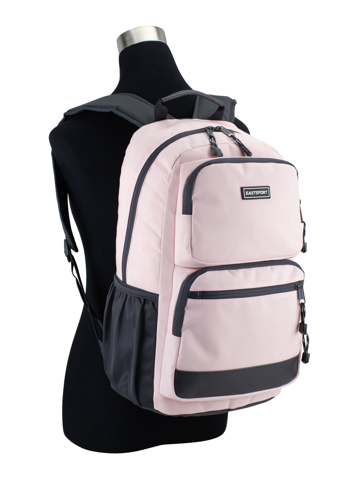 Eastsport Unisex 17" Aurora Core Backpack, Rose Sand