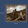 thumbnail image 2 of Huntsman and Dogs Framed Art by Winslow Homer, This Fine Art Print Would Grace Your Man Cave or Home Office With Fine Art Print, 11x14, 2472BW, 2 of 7