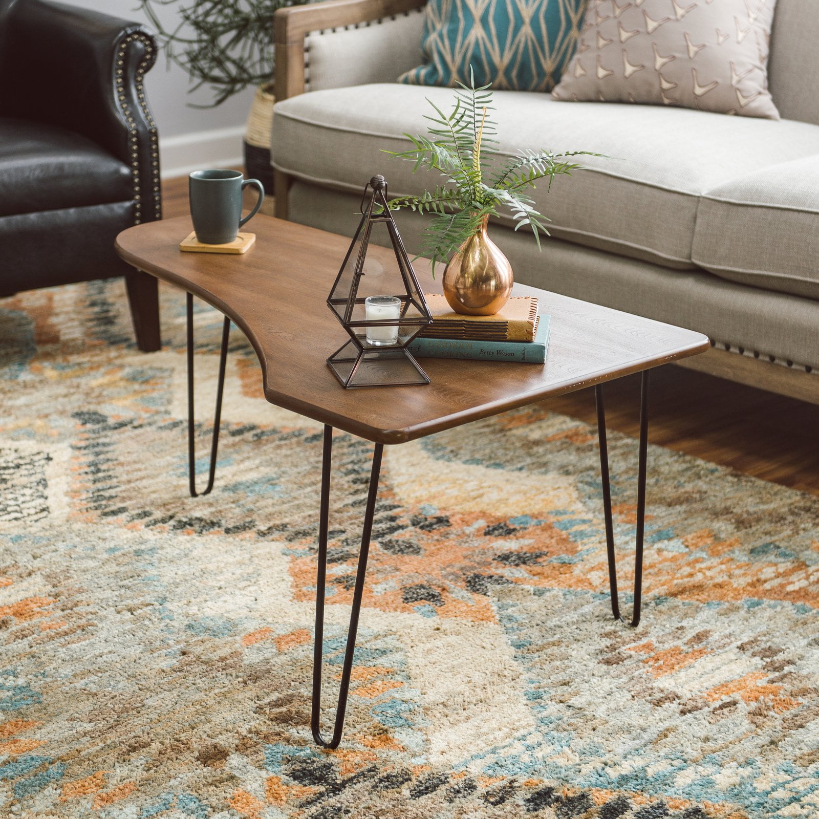 asymmetrical hairpin legs