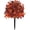 A, variant on Z52LingLing Decoration Artificial Violet Ground Insert Flower Decorative Garden Stakes Weatherproof Outdoor Yard Ornament 105 Flowers Red