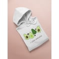 thumbnail image 3 of I Love Avocado Hoodie Women -Image by Shutterstock, Female XX-Large, 3 of 4