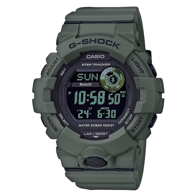 Reloj Casio G-Shock Power Trainer GBD800UC-3 en resina verde