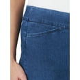 thumbnail image 4 of Chic Women's Classic Collection Easy-Fit Elastic Waist Pull-On Capri Pant, 4 of 5
