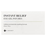 K-Secret Eye Gel Patches, Instant Relief, 60 Patches