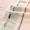 thumbnail image 2 of Juego de toallas de baño de 2 piezas REGALWOVEN, altamente absorbentes y cómodas para gimnasio y piscina, color rosa 28' x 56', 2 of 7