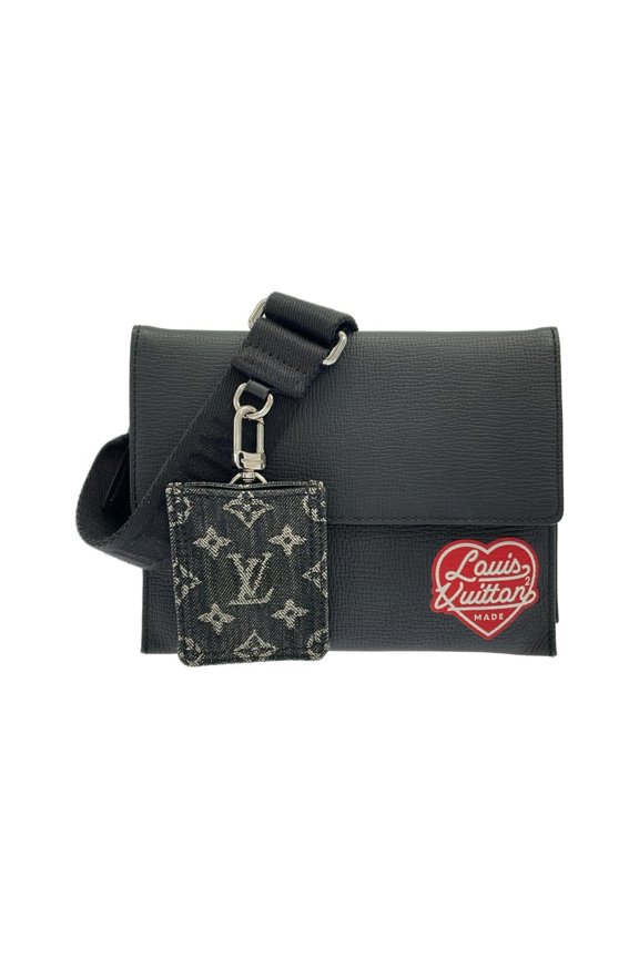 Pre-Owned Louis Vuitton Monogram Drip Trio Handbag Pouch M81013 Shoulder Bag