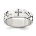 thumbnail image 1 of 925 Sterling Silver Cross Design Ring, 1 of 2